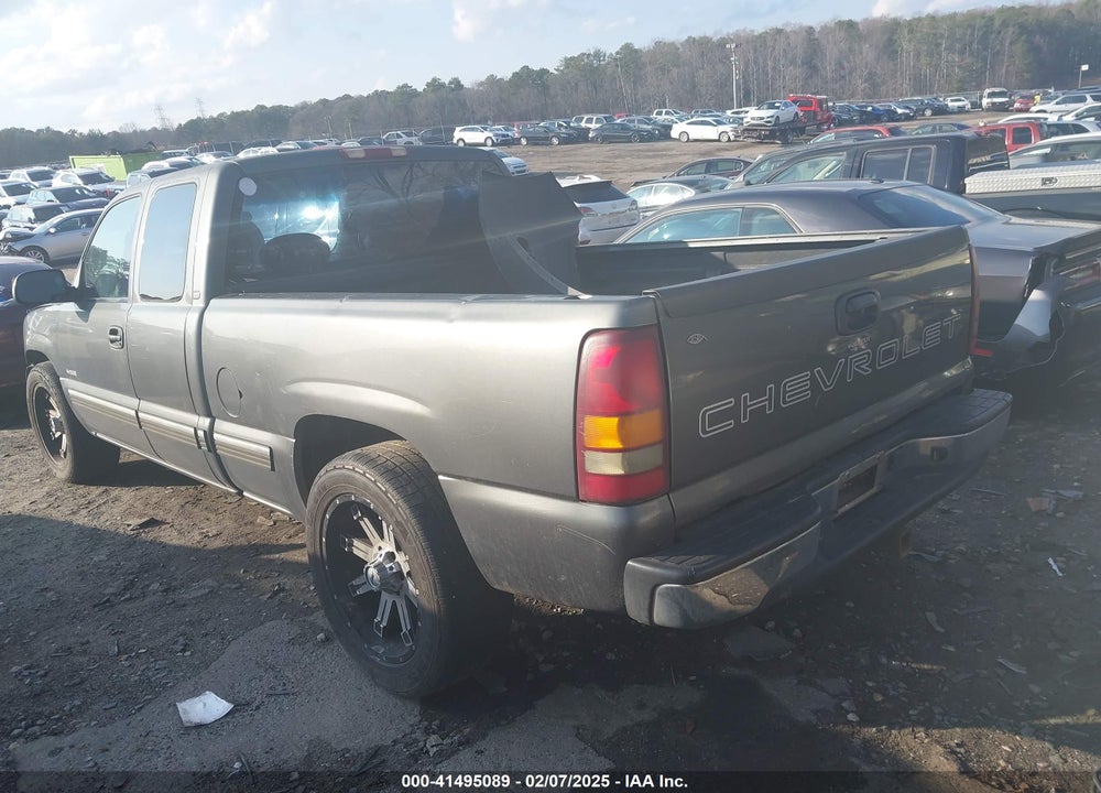 2002 CHEVROLET SILVERADO 1500 VIN: 1GCEC19V72Z269533