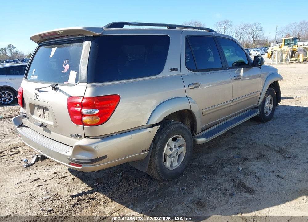 2004 TOYOTA SEQUOIA SR5 V8 VIN: 5TDZT34A54S216741