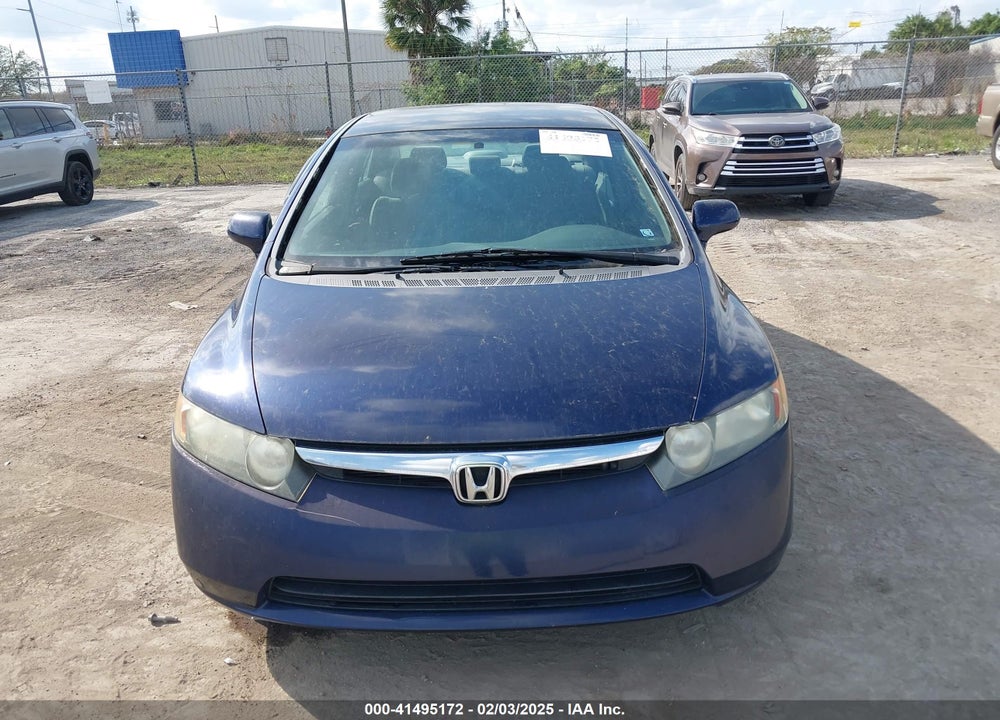 2008 HONDA CIVIC LX VIN: 1HGFA16578L101113
