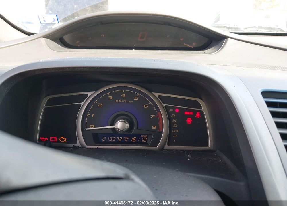 2008 HONDA CIVIC LX VIN: 1HGFA16578L101113