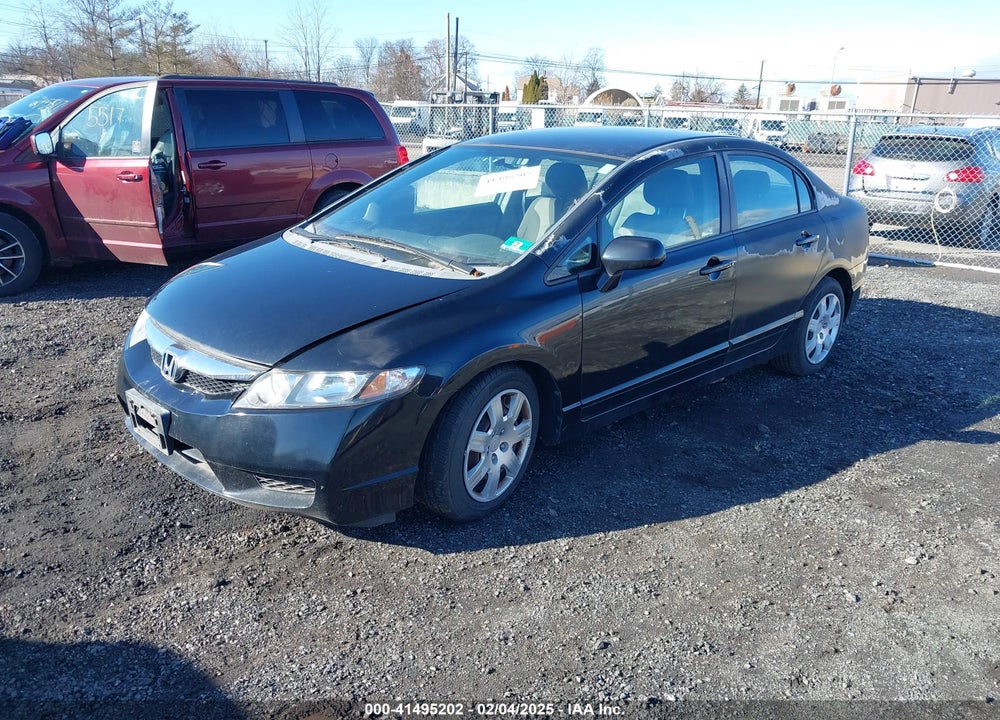2010 HONDA CIVIC LX VIN: 2HGFA1F59AH530501