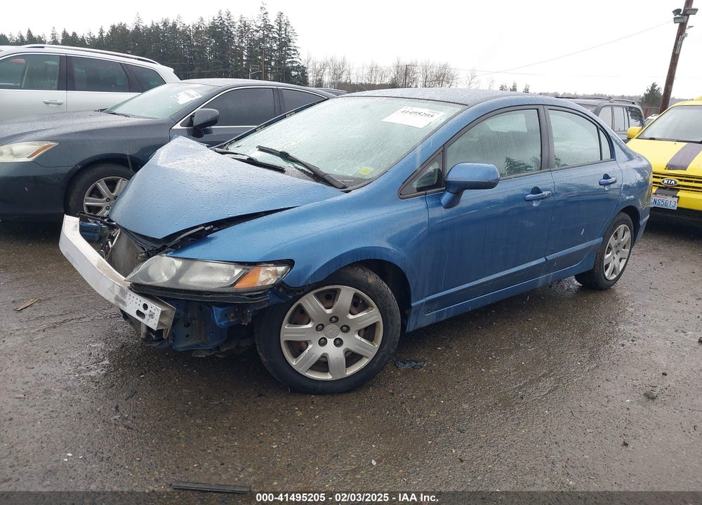 2010 HONDA CIVIC LX VIN: 2HGFA1F50AH573818