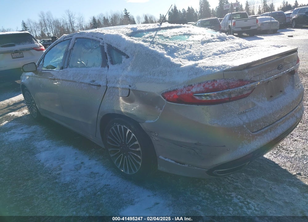 2017 FORD FUSION VIN: 3FA6P0K91HR131697