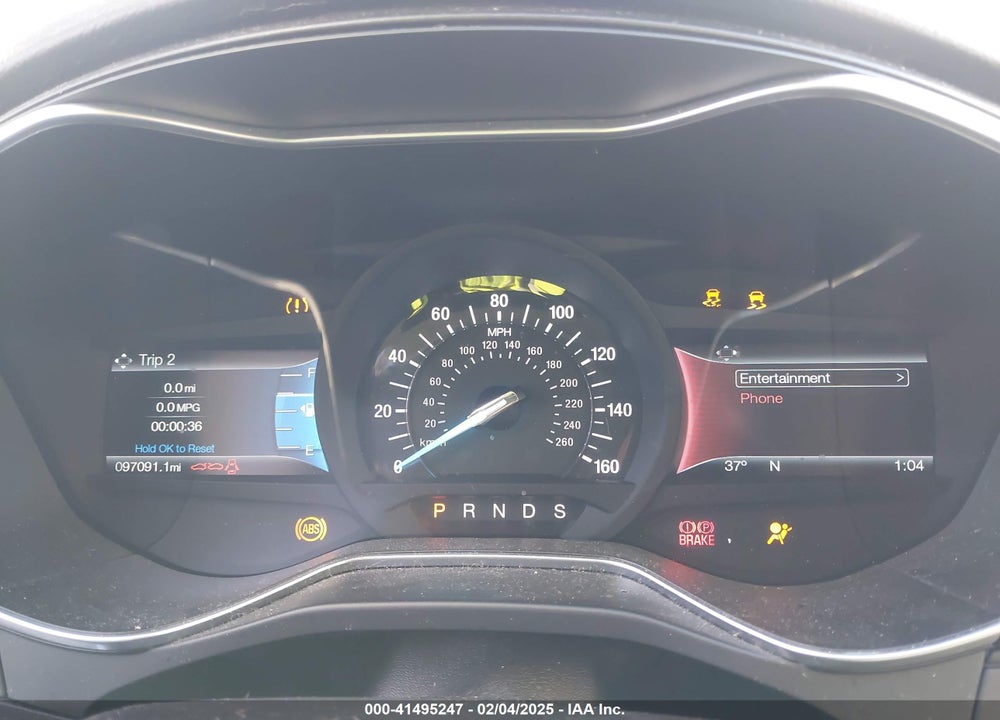 2017 FORD FUSION VIN: 3FA6P0K91HR131697