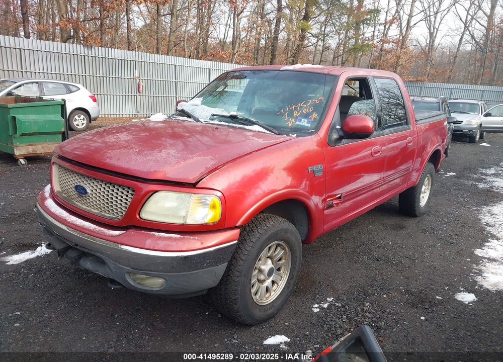 2002 FORD F-150 LARIAT/XLT VIN: 1FTRW08602KD59483