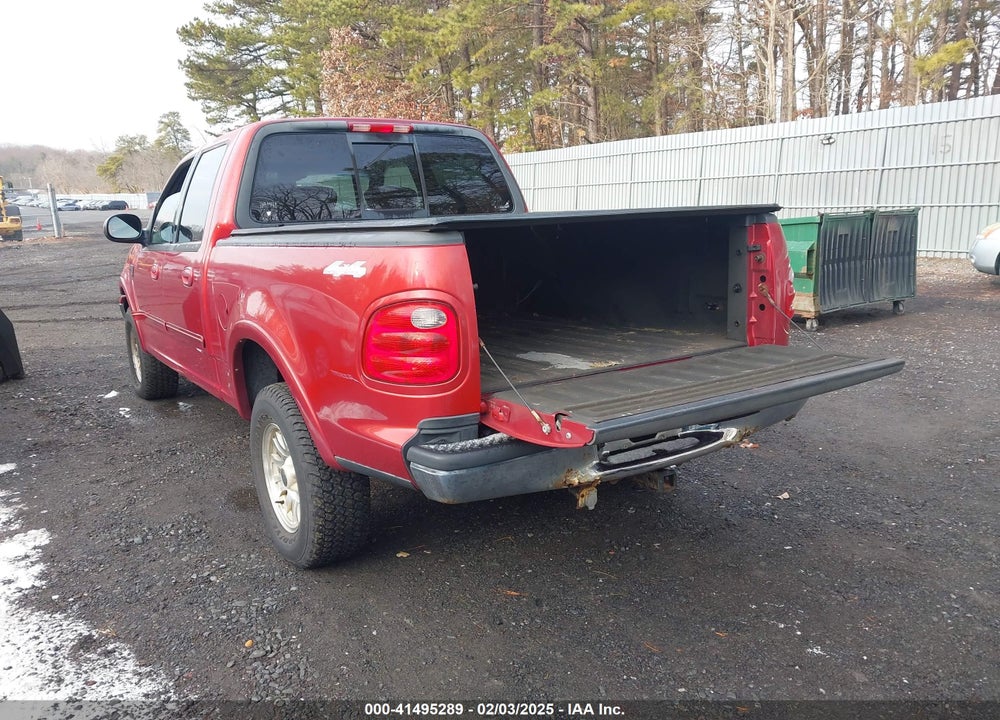 2002 FORD F-150 LARIAT/XLT VIN: 1FTRW08602KD59483