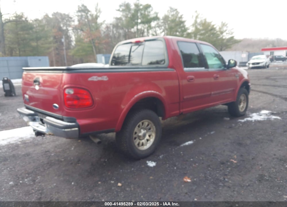 2002 FORD F-150 LARIAT/XLT VIN: 1FTRW08602KD59483