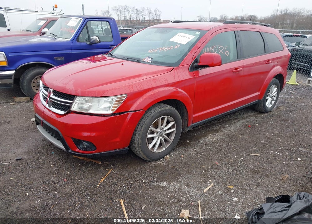 2016 DODGE JOURNEY VIN: 3C4PDCBB3GT234780