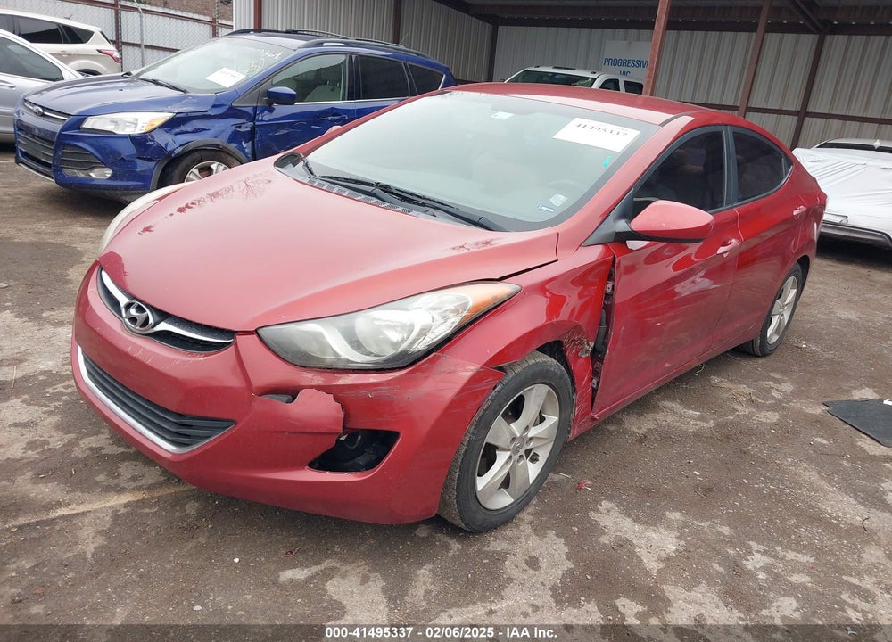 2011 HYUNDAI ELANTRA VIN: KMHDH4AE4BU171174