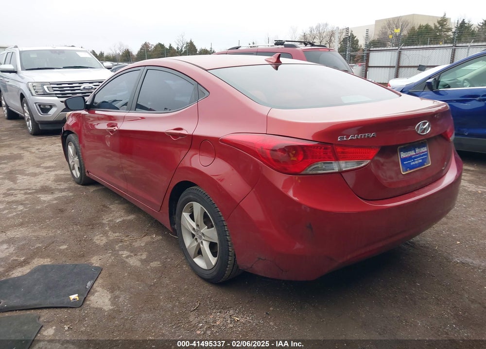 2011 HYUNDAI ELANTRA VIN: KMHDH4AE4BU171174