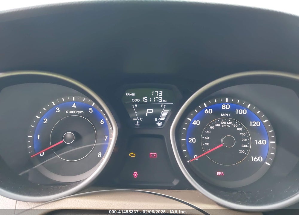 2011 HYUNDAI ELANTRA VIN: KMHDH4AE4BU171174