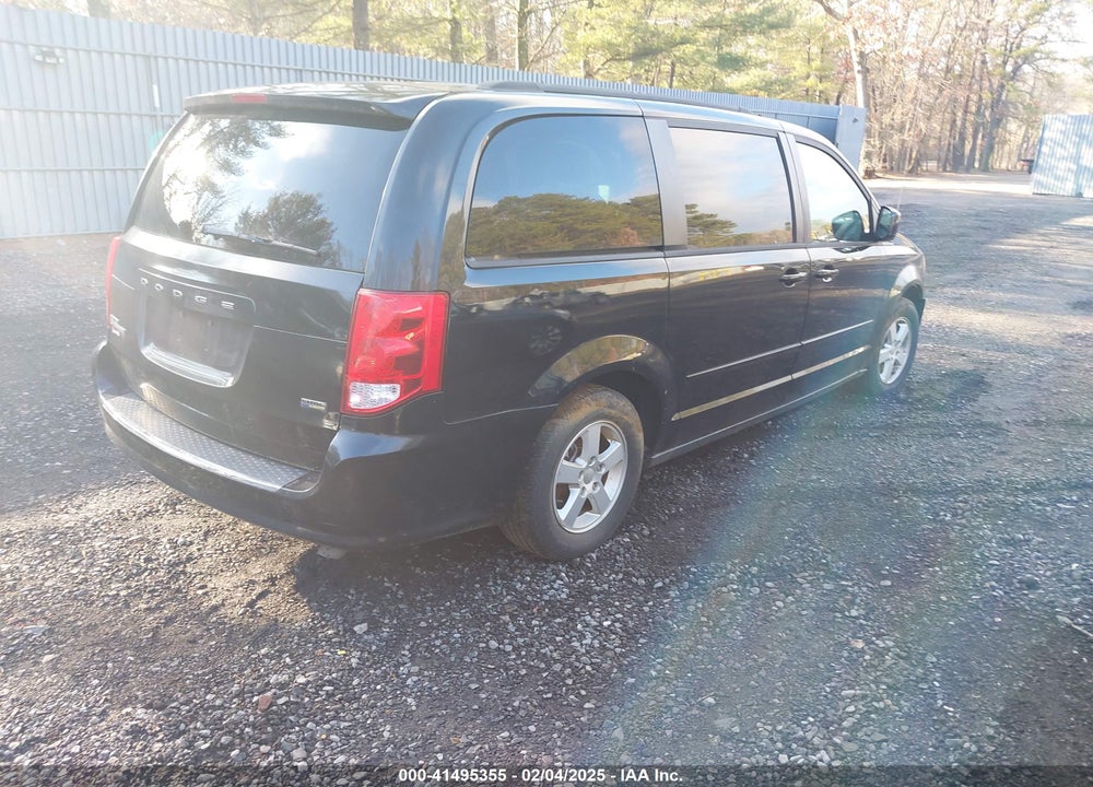 2012 DODGE GRAND CARAVAN SXT VIN: 2C4RDGCGXCR160376