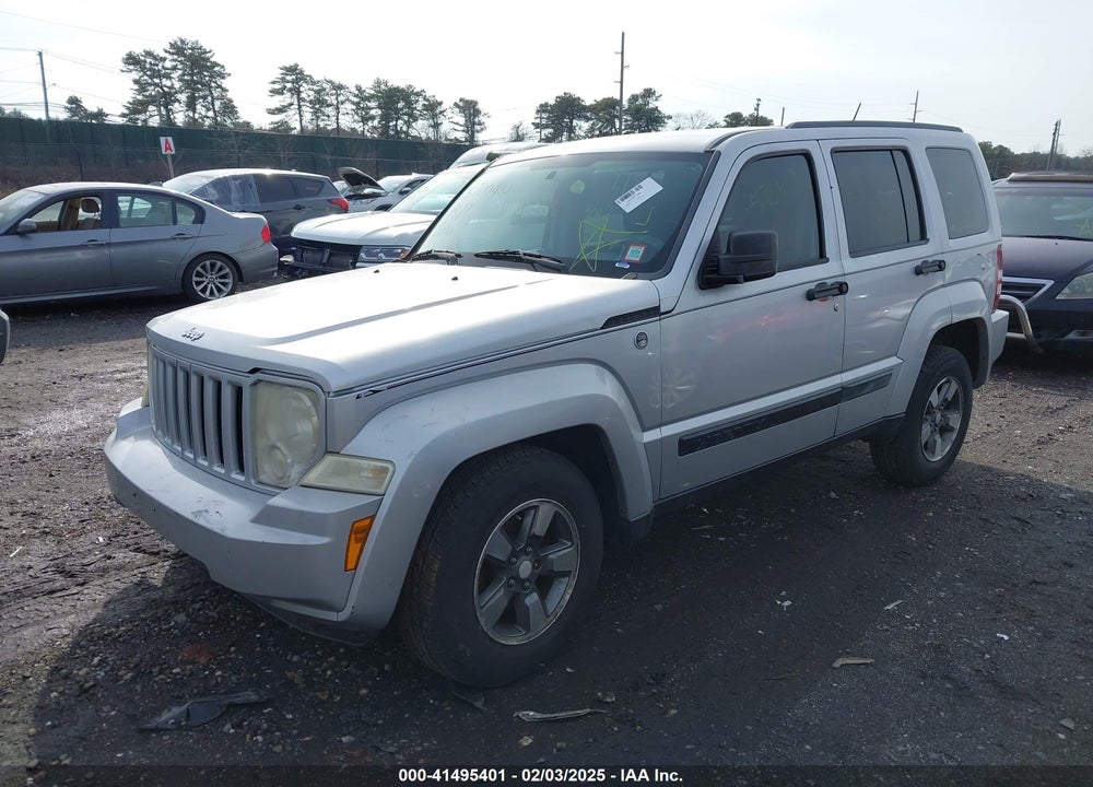 2008 JEEP LIBERTY VIN: 1J8GN28K08W283373