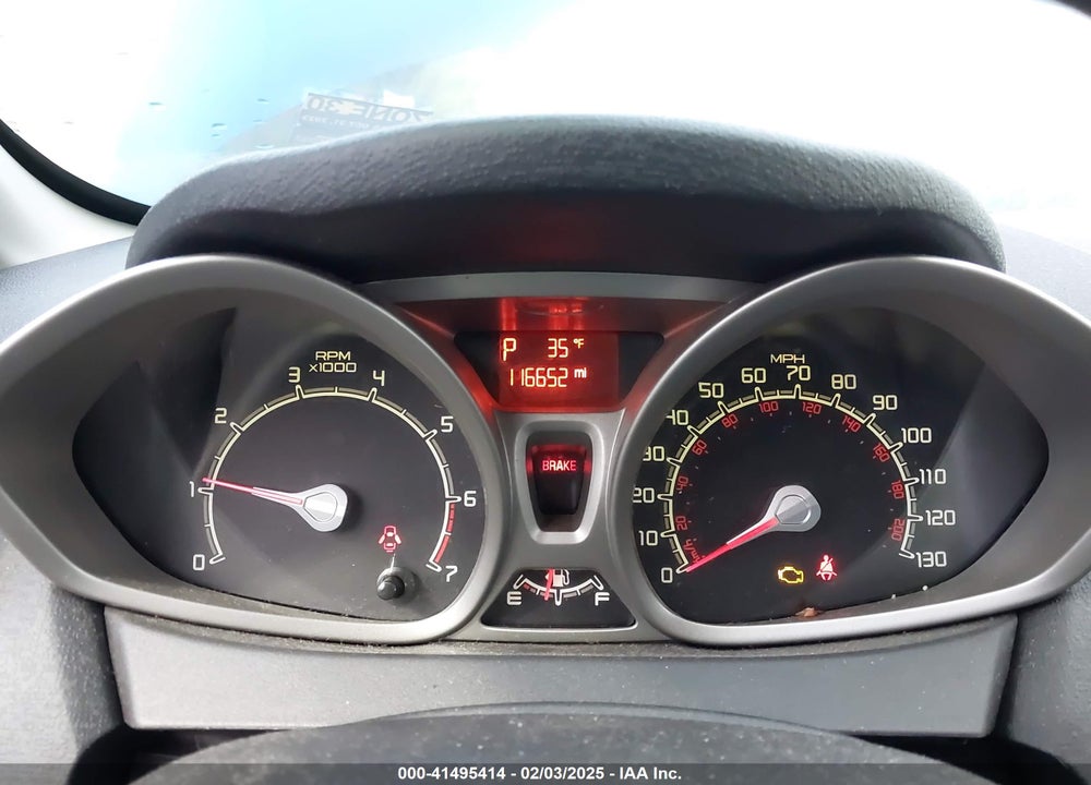 2011 FORD FIESTA VIN: 3FADP4BJ0BM202790