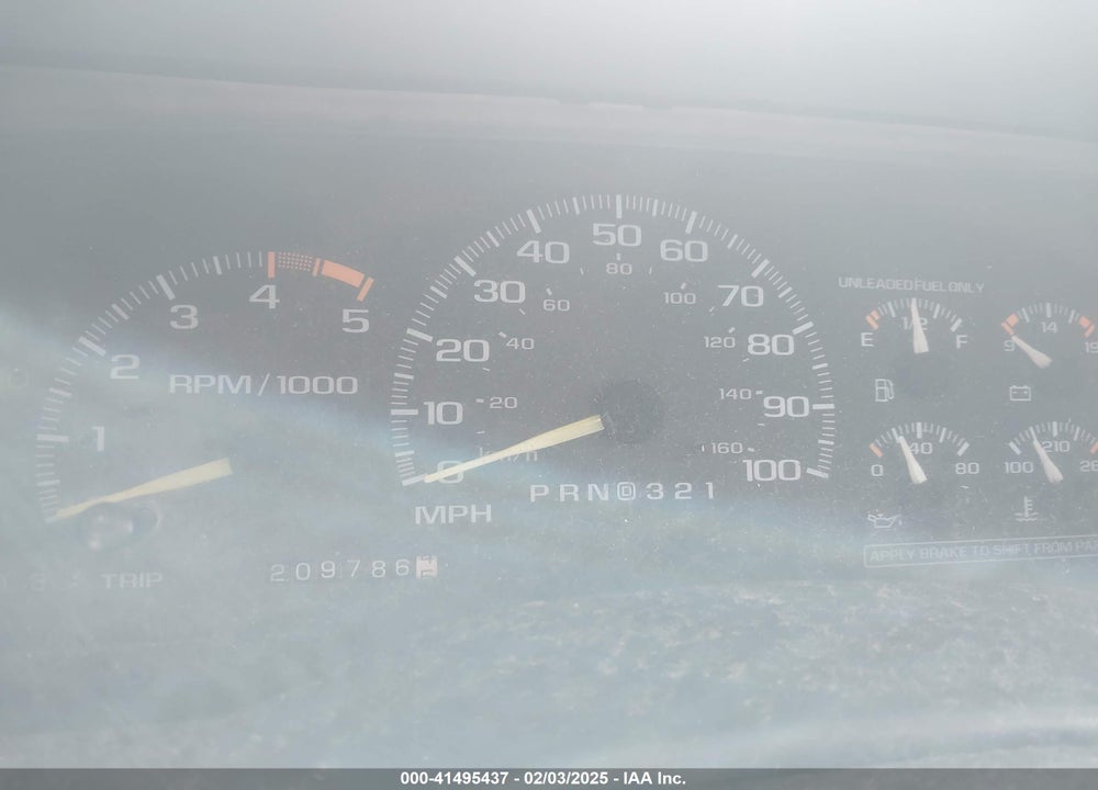 1995 CHEVROLET GMT-400 C1500 VIN: 1GCEC14H3SZ274553