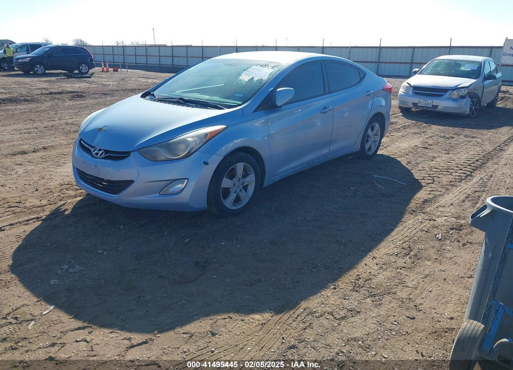 2012 HYUNDAI ELANTRA VIN: KMHDH4AE7CU234656
