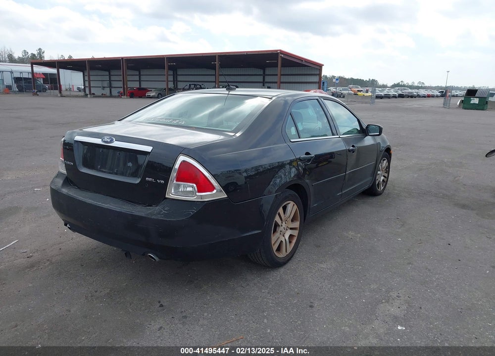 2008 FORD FUSION SEL VIN: 3FAHP08138R156725