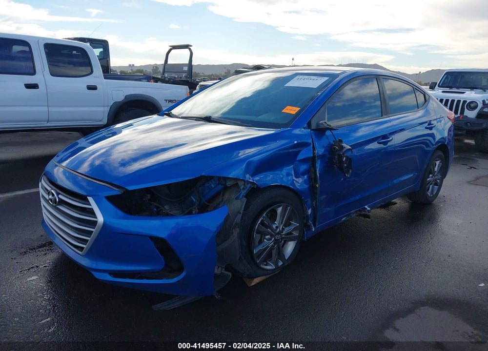2018 HYUNDAI ELANTRA VIN: 5NPD84LF4JH233546