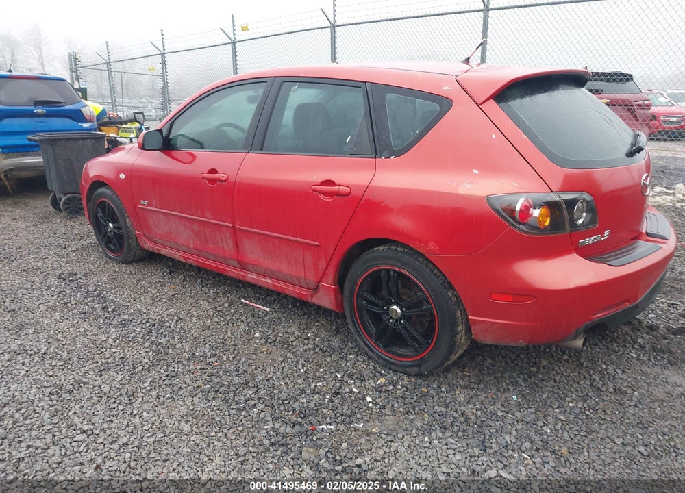 2005 MAZDA 3 S VIN: JM1BK343451336308