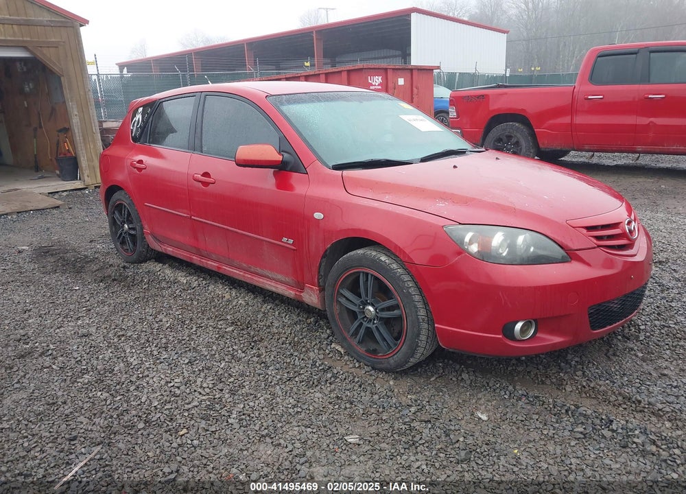 2005 MAZDA 3 S VIN: JM1BK343451336308