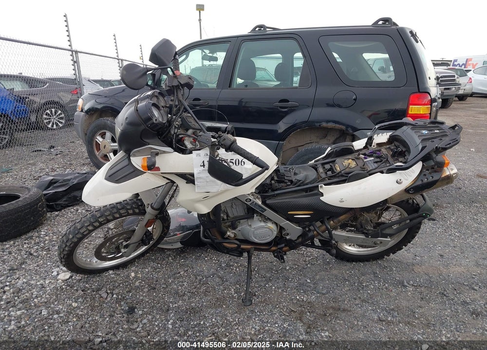 2005 BMW F650 GS VIN: WB10185A25ZL40389