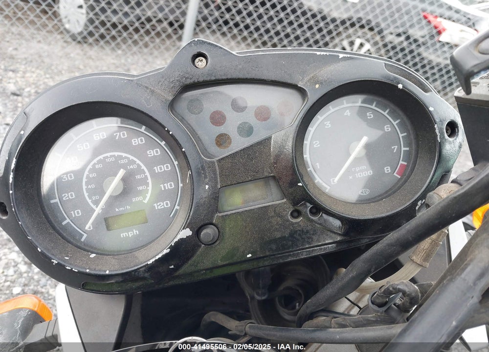 2005 BMW F650 GS VIN: WB10185A25ZL40389
