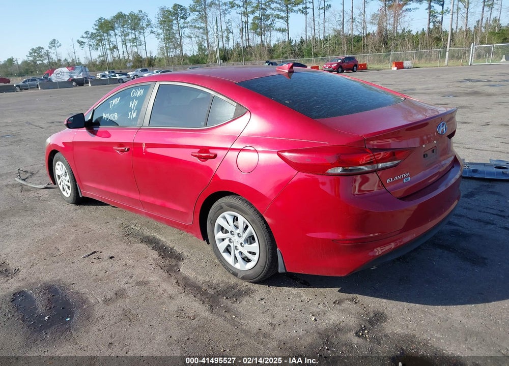 2017 HYUNDAI ELANTRA VIN: 5NPD74LF7HH143028