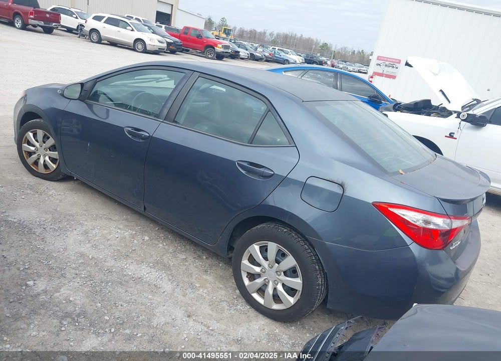 2015 TOYOTA COROLLA VIN: 2T1BURHE7FC302823