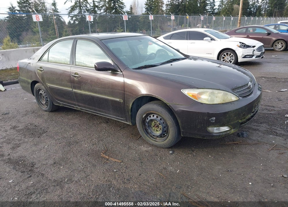 2003 TOYOTA CAMRY XLE VIN: JTDBE32K430167511