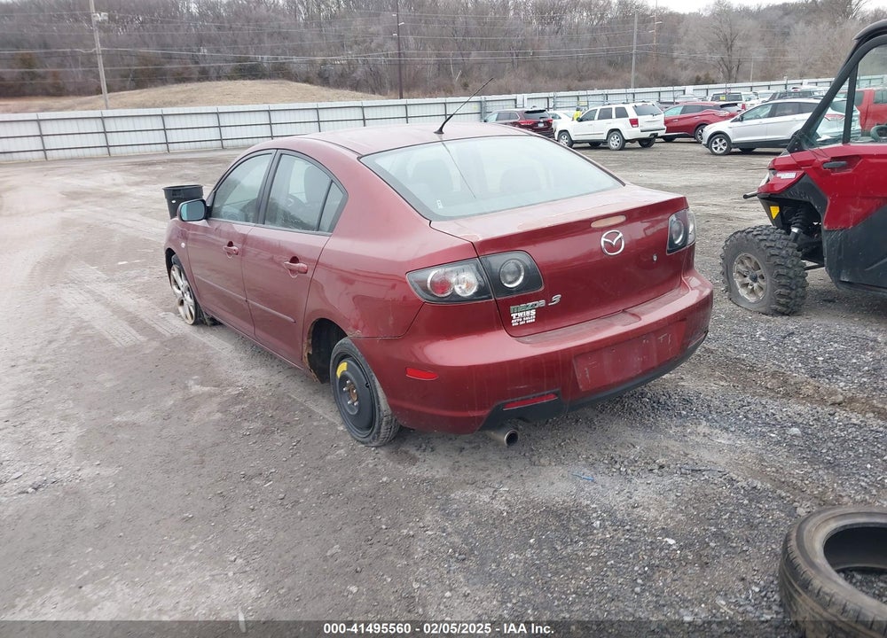 2008 MAZDA MAZDA3 VIN: JM1BK32F381178531
