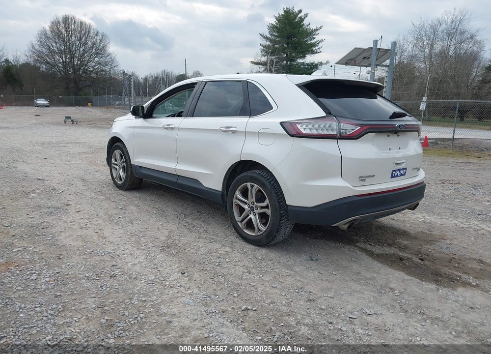 2017 FORD EDGE TITANIUM VIN: 2FMPK3K90HBB11790