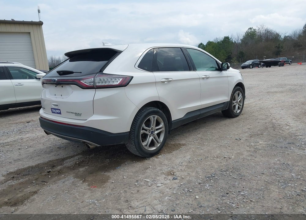 2017 FORD EDGE TITANIUM VIN: 2FMPK3K90HBB11790
