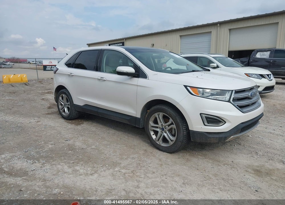 2017 FORD EDGE TITANIUM VIN: 2FMPK3K90HBB11790