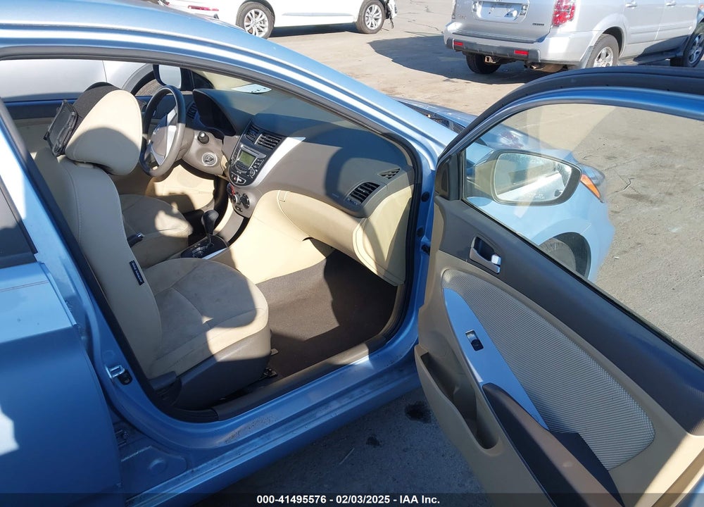 2012 HYUNDAI ACCENT GLS VIN: KMHCT4AE3CU139988