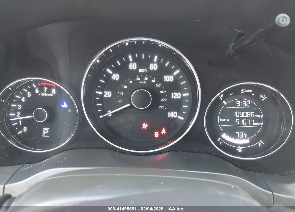 2017 HONDA HR-V VIN: 3CZRU5H30HG709570