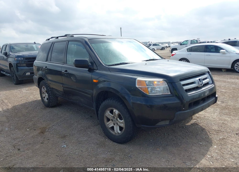 2008 HONDA PILOT VP VIN: 5FNYF18268B006539