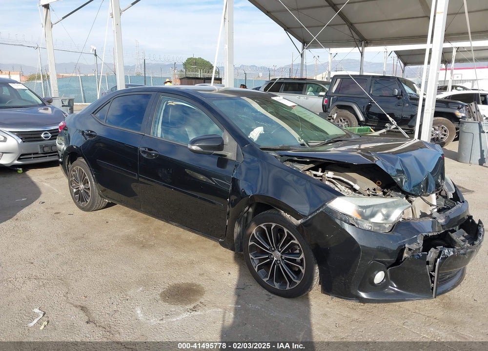 2016 TOYOTA COROLLA S PLUS VIN: 5YFBURHEXGP437361