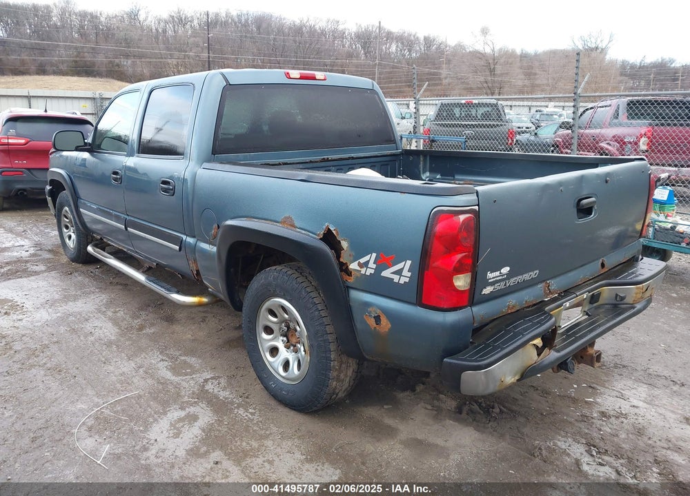 2006 CHEVROLET SILVERADO 1500 LS VIN: 2GCEK13VX61224130
