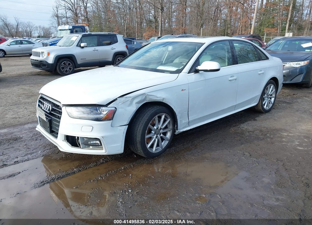 2016 AUDI A4 2.0T PREMIUM VIN: WAUFFAFL4GN003963