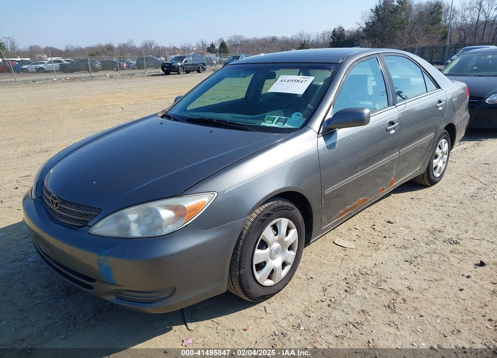 2002 TOYOTA CAMRY LE VIN: 4T1BE32K52U538601
