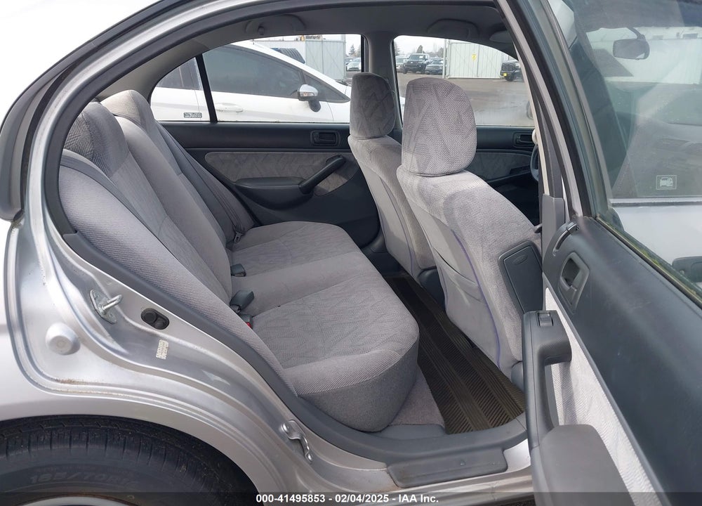 2001 HONDA CIVIC LX VIN: JHMES16581S006027