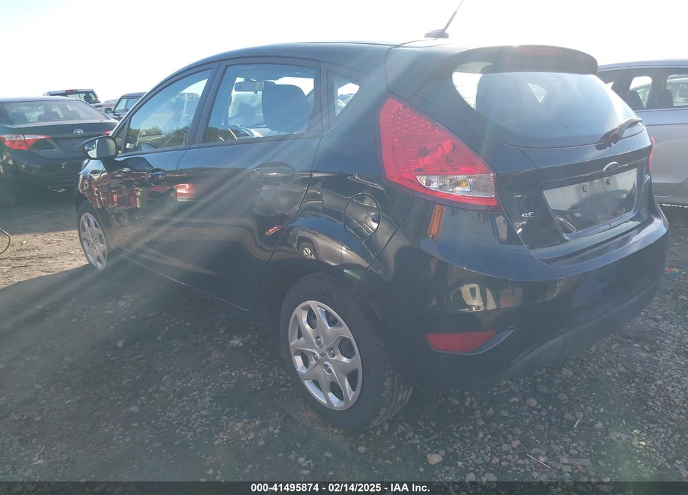 2012 FORD FIESTA SE VIN: 3FADP4EJ7CM126529