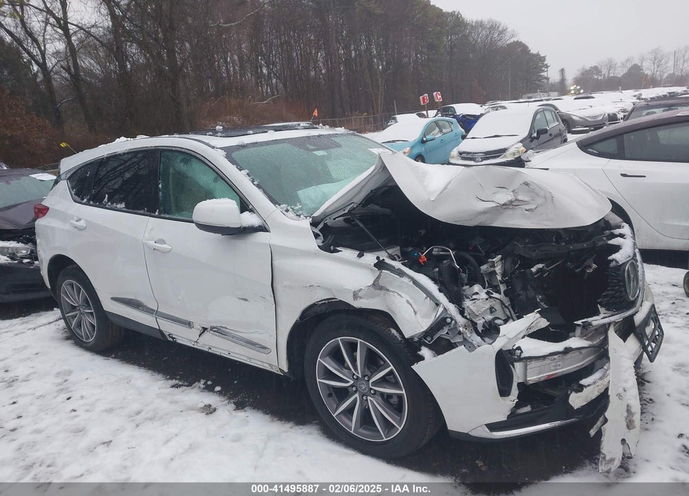 2022 ACURA RDX VIN: 5J8TC2H58NL013392