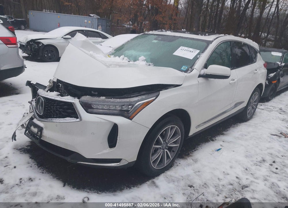 2022 ACURA RDX VIN: 5J8TC2H58NL013392