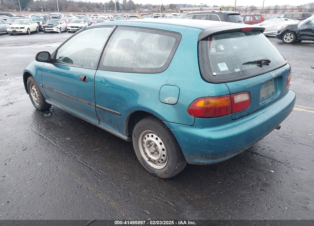 1995 HONDA CIVIC DX VIN: 2HGEH2465SH512104