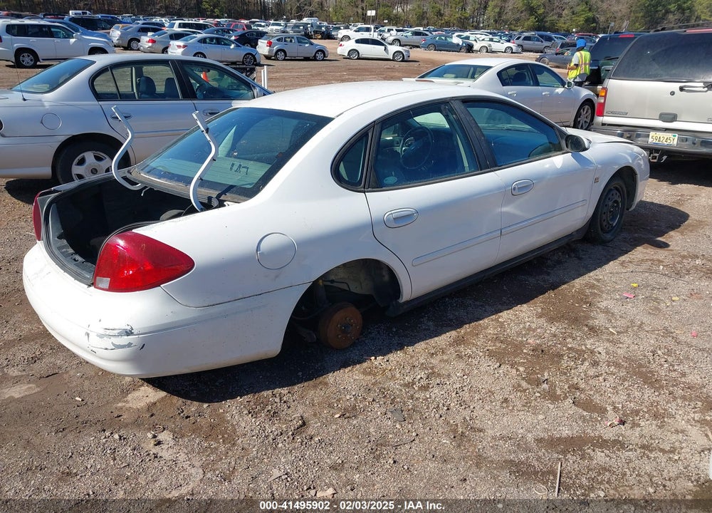 2002 FORD TAURUS SES VIN: 1FAFP55S82A121696