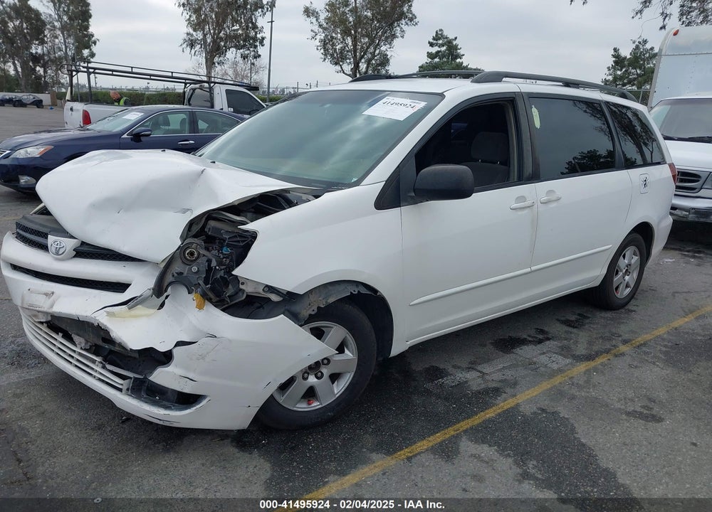 2005 TOYOTA SIENNA VIN: 5TDZA23C55S304144