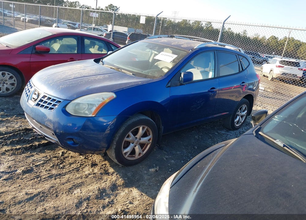 2008 NISSAN ROGUE SL VIN: JN8AS58V78W138174