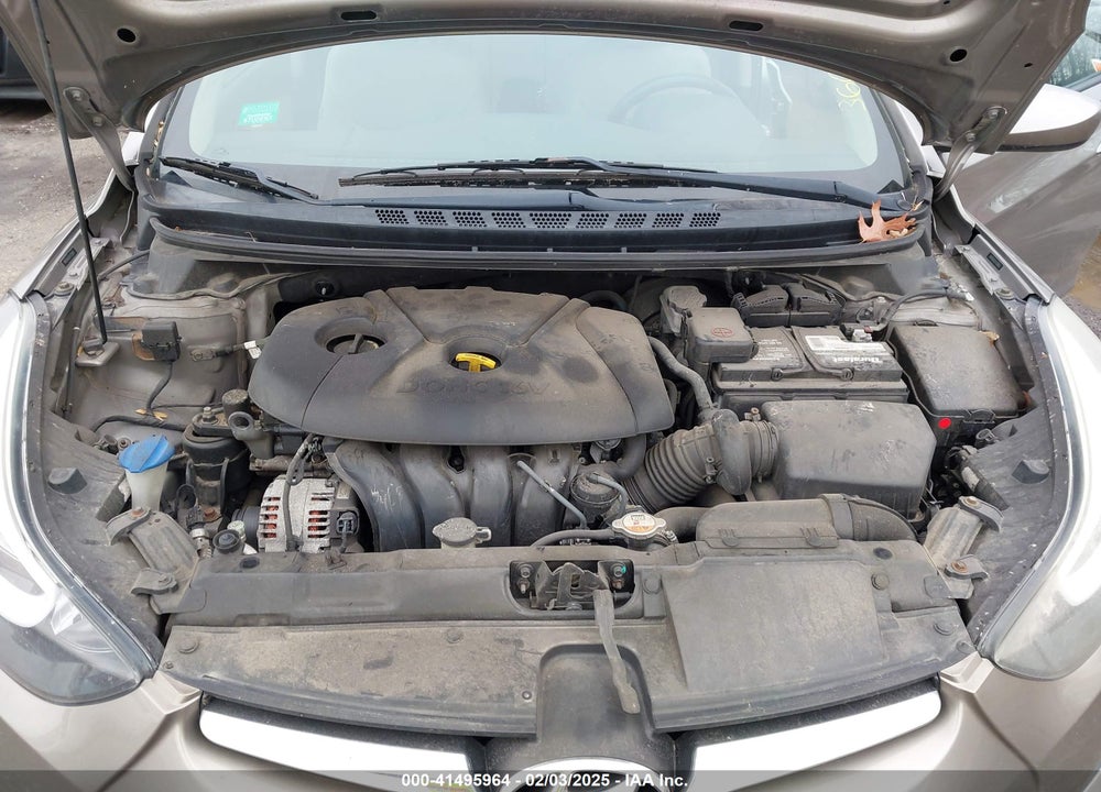 2014 HYUNDAI ELANTRA VIN: 5NPDH4AEXEH529655