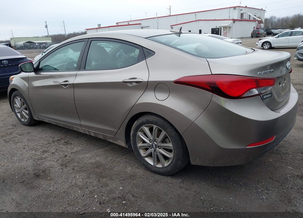 2014 HYUNDAI ELANTRA VIN: 5NPDH4AEXEH529655
